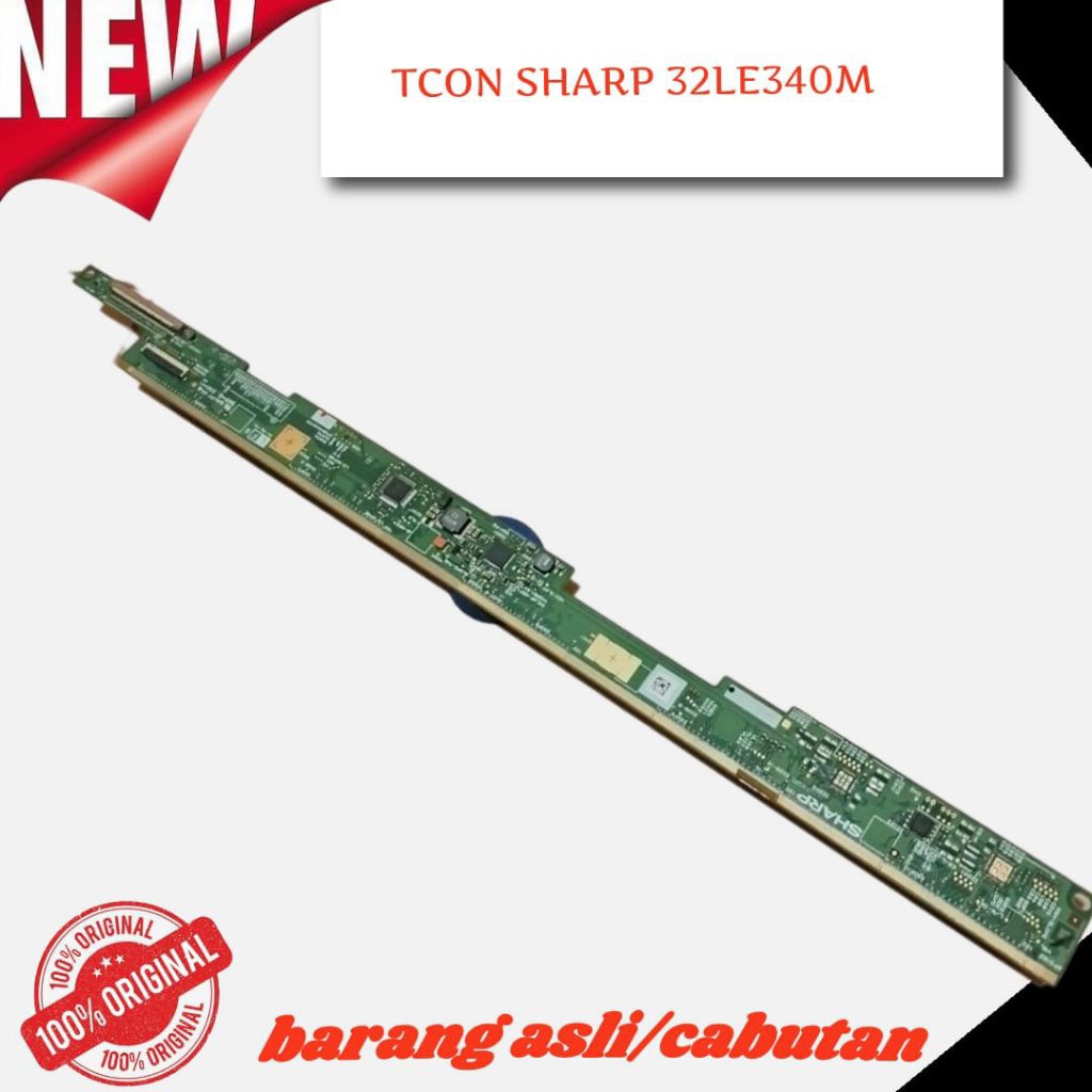 TCON TICON TV SHARP 32LE340M ASLI ORIGINAL