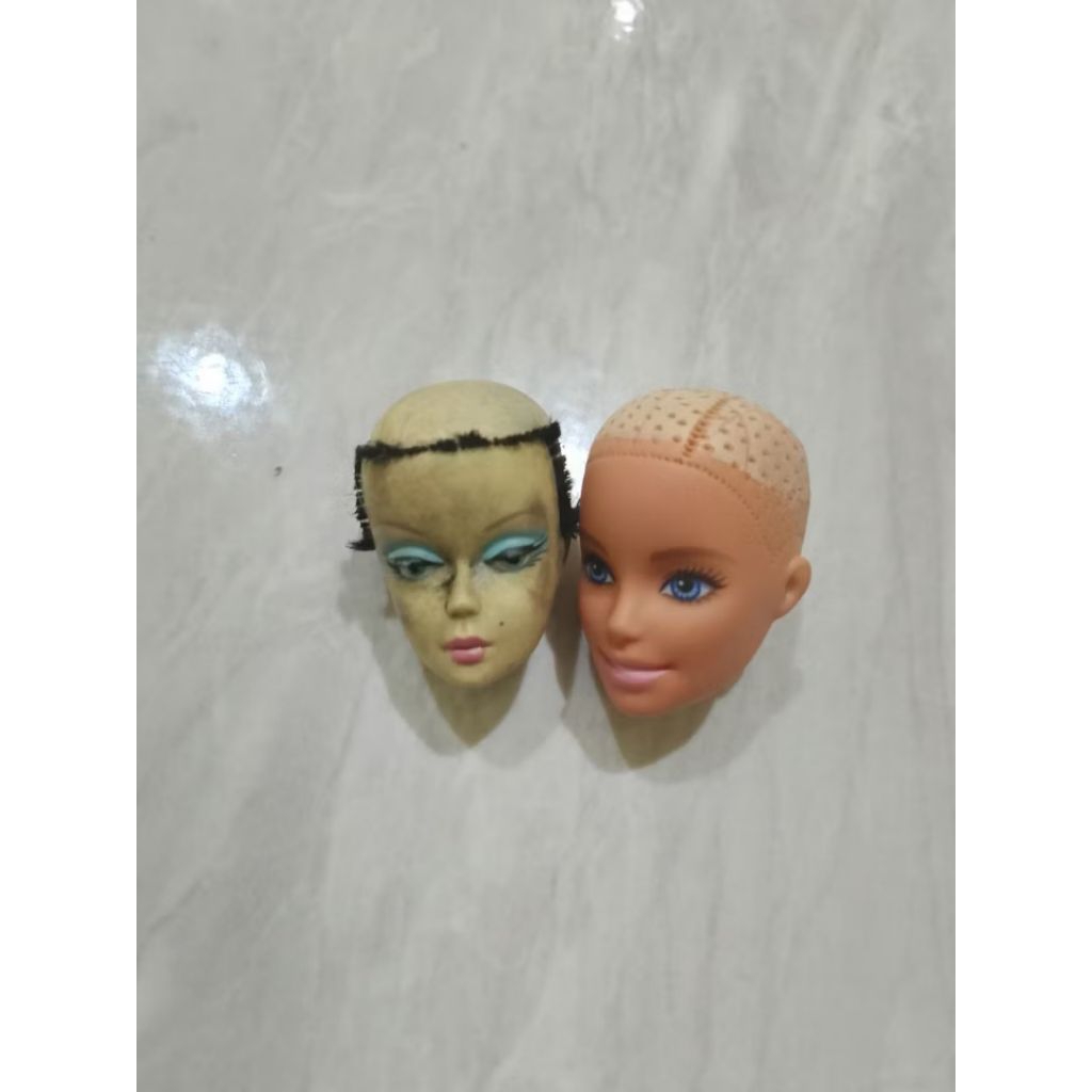 Head/Kepala Barbie Mattel silkstone&millie minus