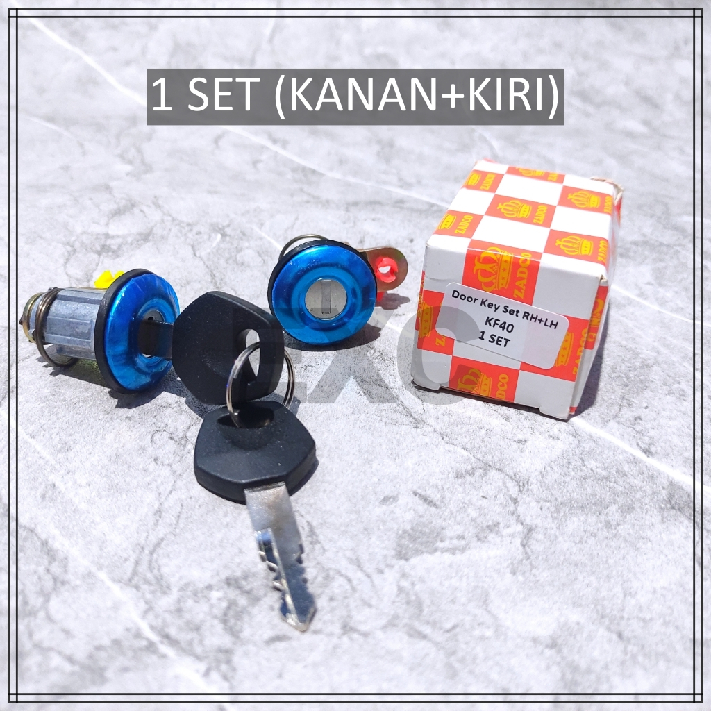 DOOR KEY SET KUNCI PINTU MOBIL KIJANG SUPER GRAND 5K KF40 KF50 - DNY