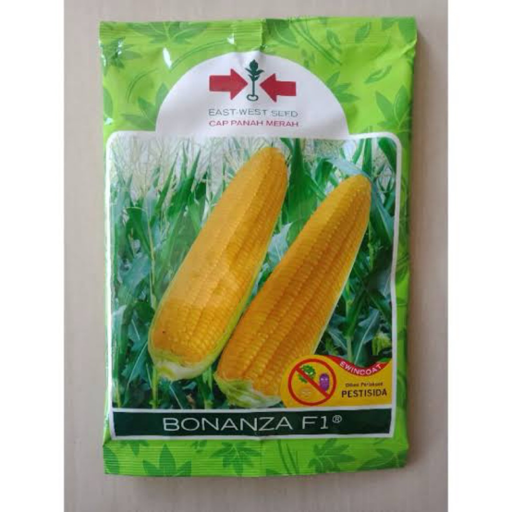 bibit unggul jagung Bonanza f1  cap panah merah, jagung bonanza f1 isi 1800 butir, jagung manis