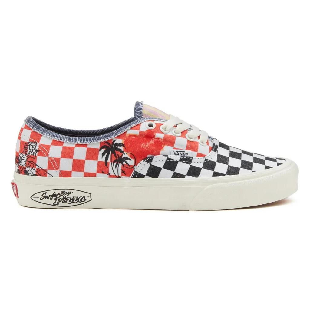 Vans x Stranger Things Authentic Surfer Boy Pizza Checkerboard Multi
