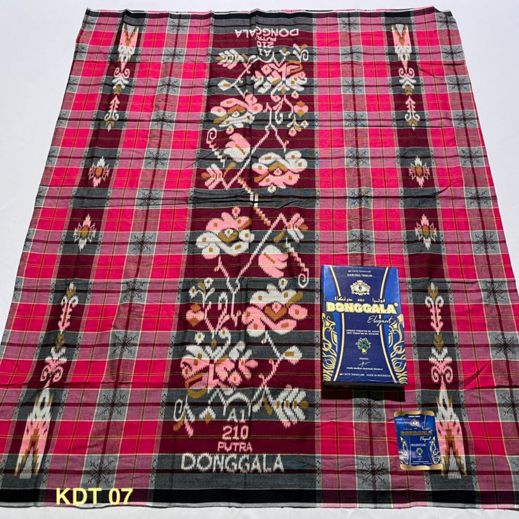Donggala kdt skt mix/putra donggala songket timbul/putra donggala ori