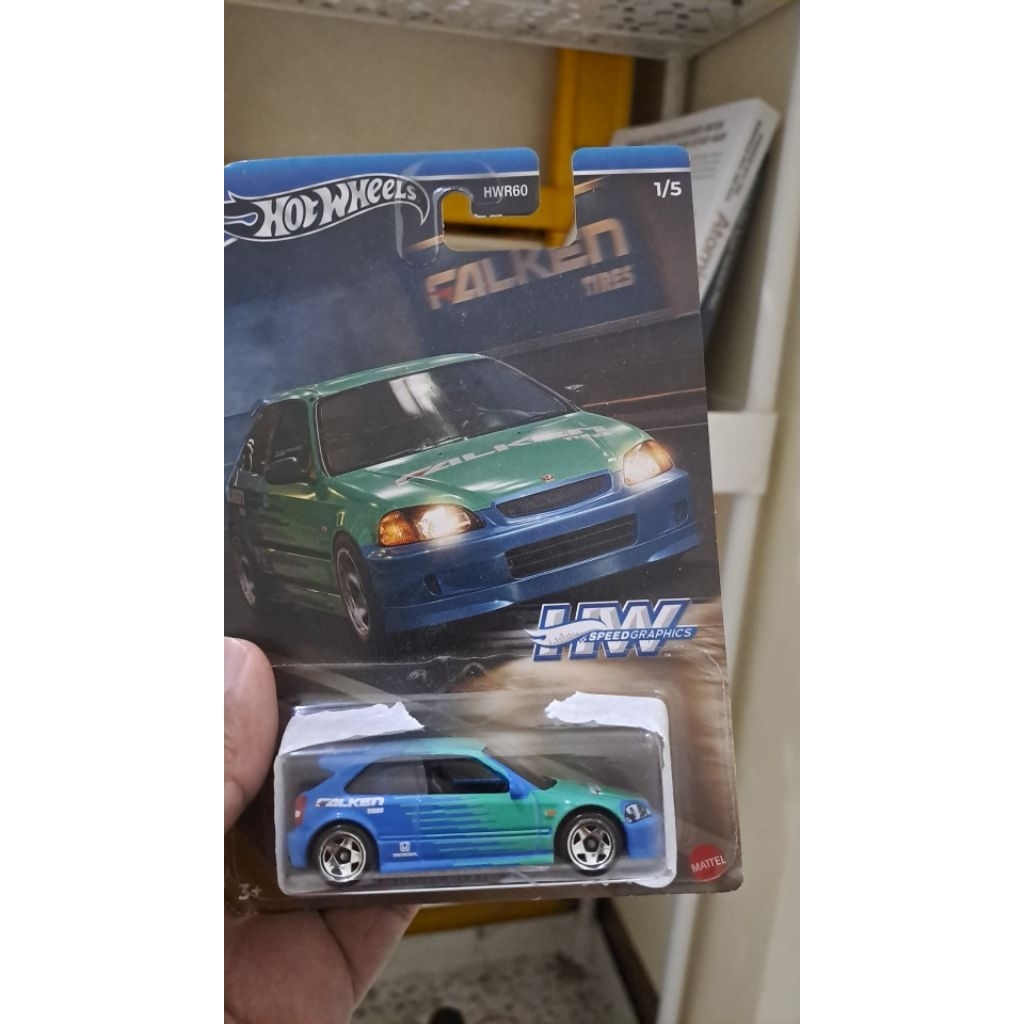 Hot Wheels Honda Civic EK9 Mulusss