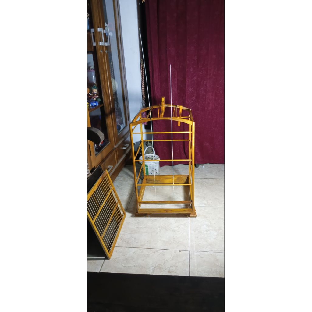 Sangkar burung kotak no 2