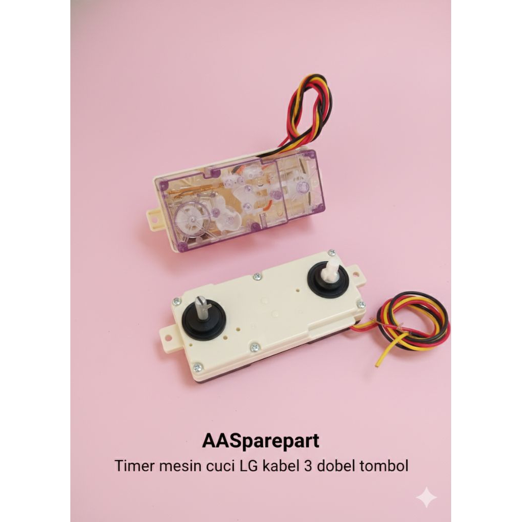 TIMER MESIN CUCI LG 2 TABUNG | TIMER MESIN CUCI LG | TIMER DOUBLE 3 KABEL | TIMER WASH DOUBLE 3KABEL