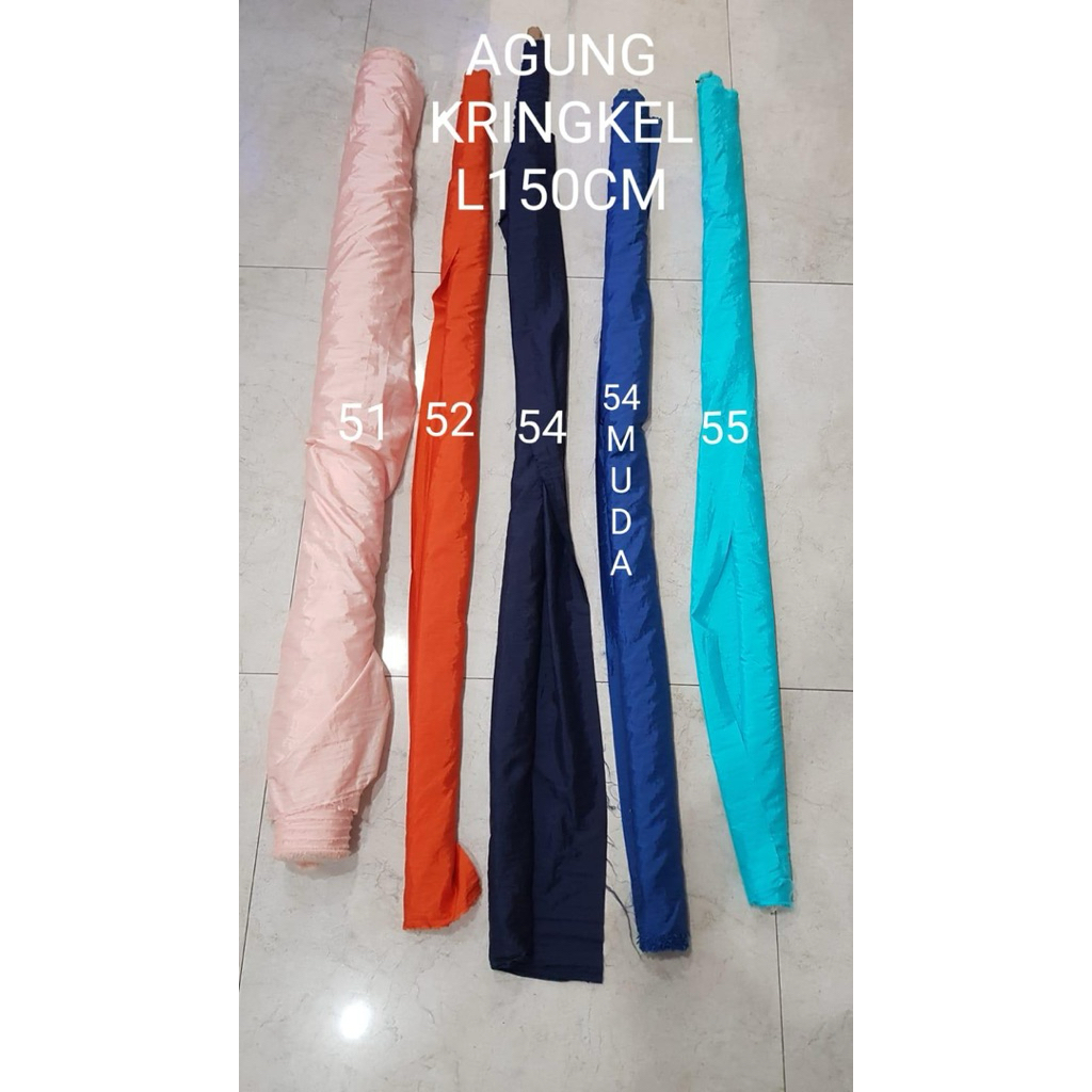 1rol KRINGKEL KAHATEX CRINCLE KAHATEX ISI 100yard