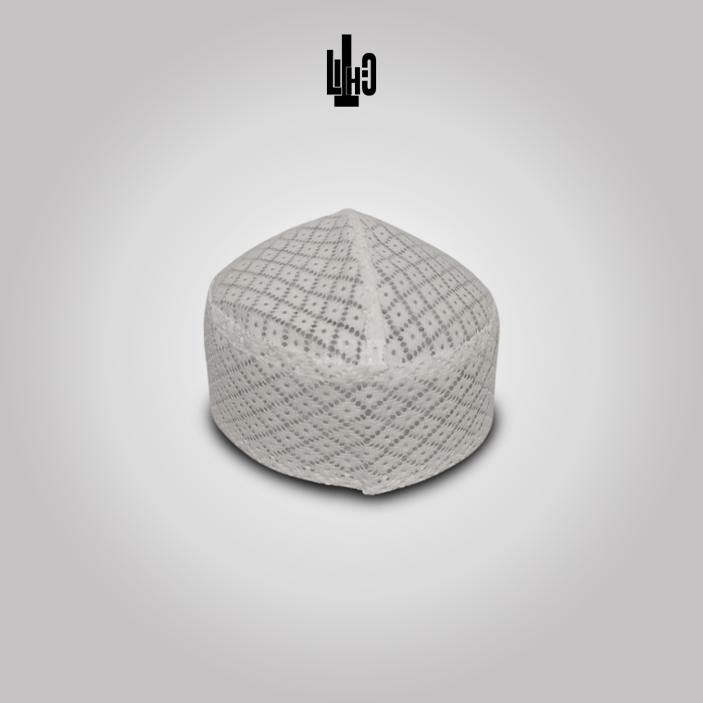 Peci jaring polos / peci lulu putih dan hitam / / kopyah jaring polos /  kopiah haji / peci dewasa