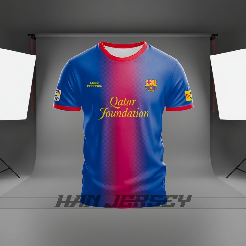 Jersey Bola Barcelona 2012 Full Printing