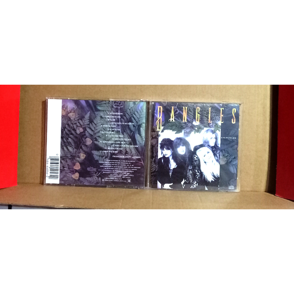BANGLES - EVERYTHING - CD Cover