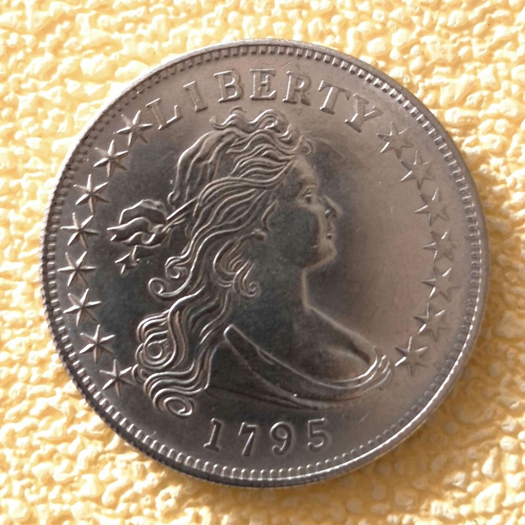KOLEKSI KOIN KUNO AMERIKA TAHUN 1795