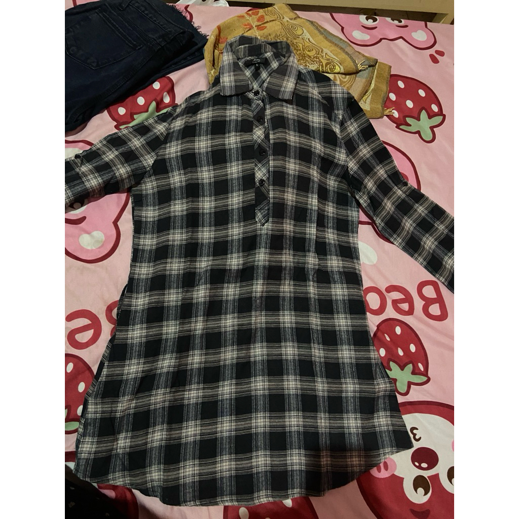 Tunik Wanita Kotak-kotak