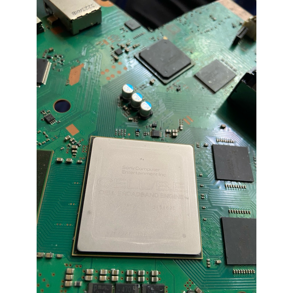 cpu ps3 superslim ori copotan potongan board
