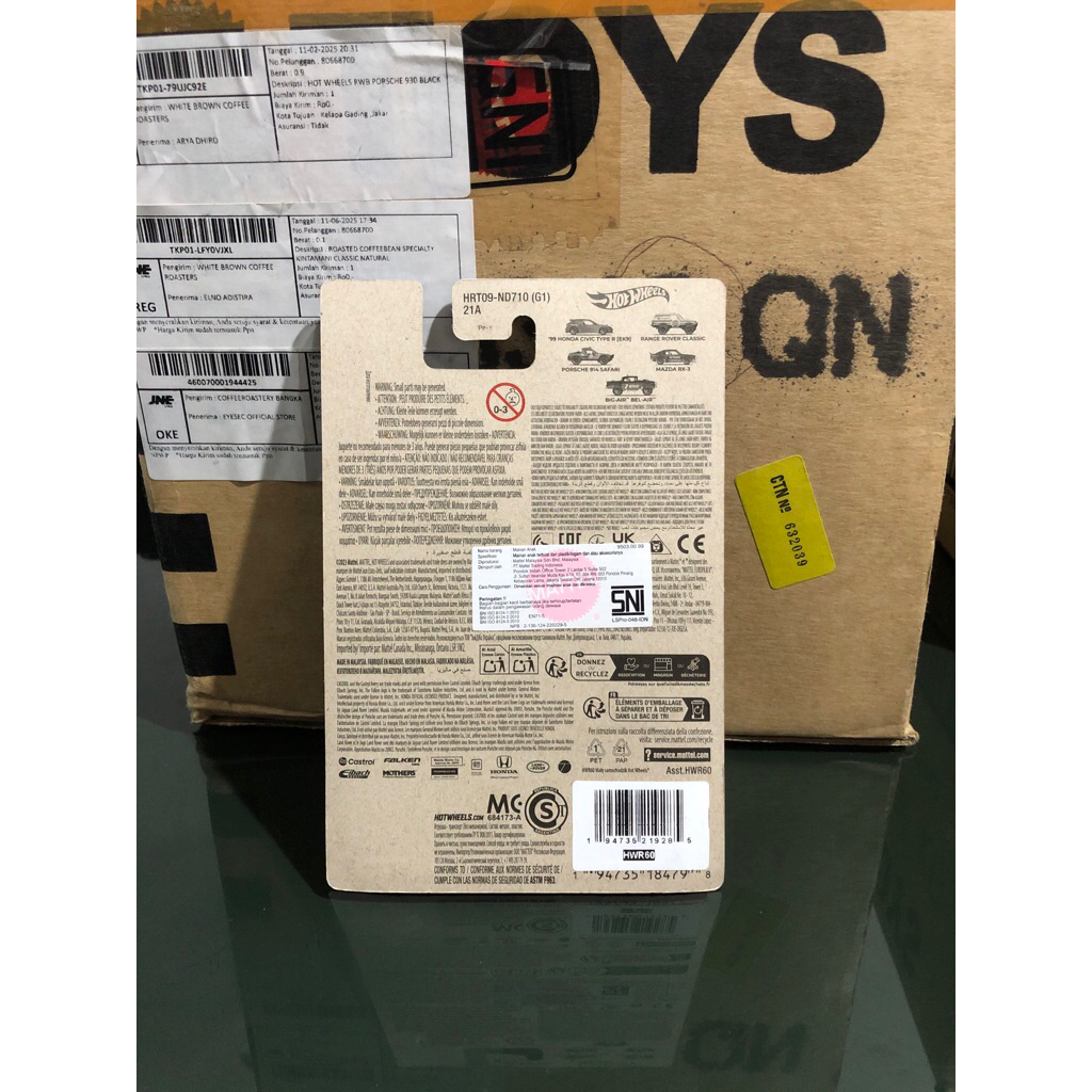 hot wheels hw speed graphics 99 honda civic type R ek9