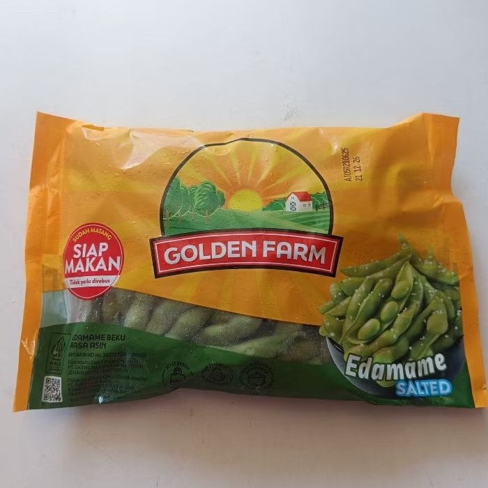 GOLDEN FARM Salted edamame / KACANG EDAMAME / SALTED EDAMAME