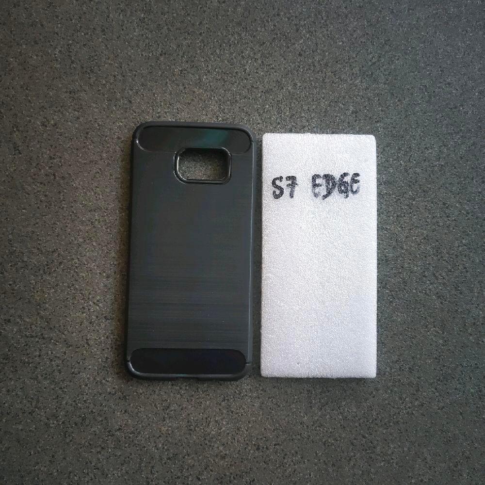 silikon karet soft case samsung S7 edge s7edge karet dan antigores mantap murah