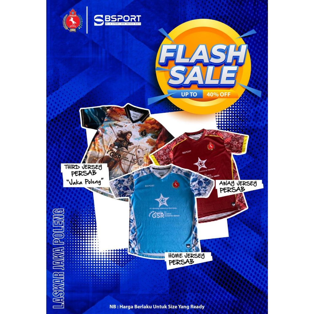 Jersey PERSAB Brebes Edisi Supporter 2024/2025