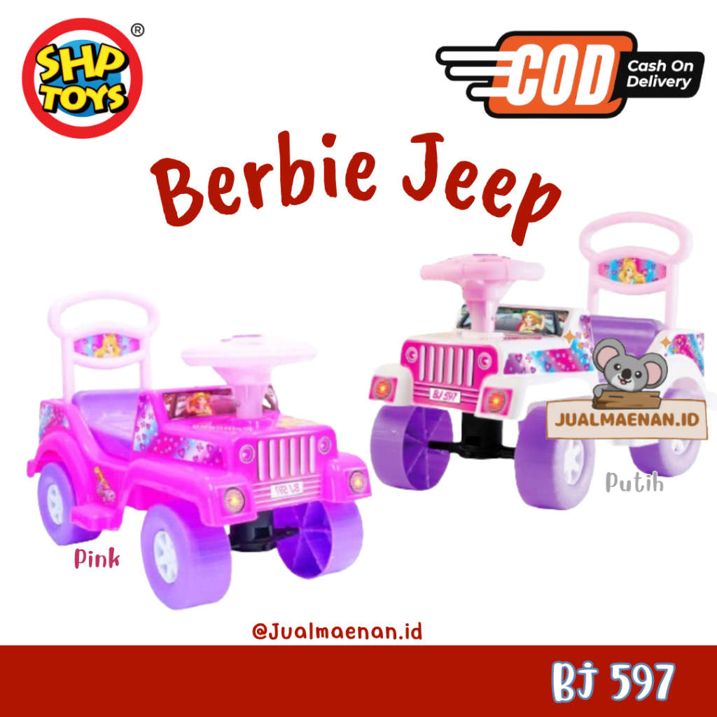 (BISA COD) MAINAN MOBIL DORONG JEEP SHP BJ 597 MAINAN DORONG BJ 597 MAIN MOBIL DORONG ANAK PEREMPUAN