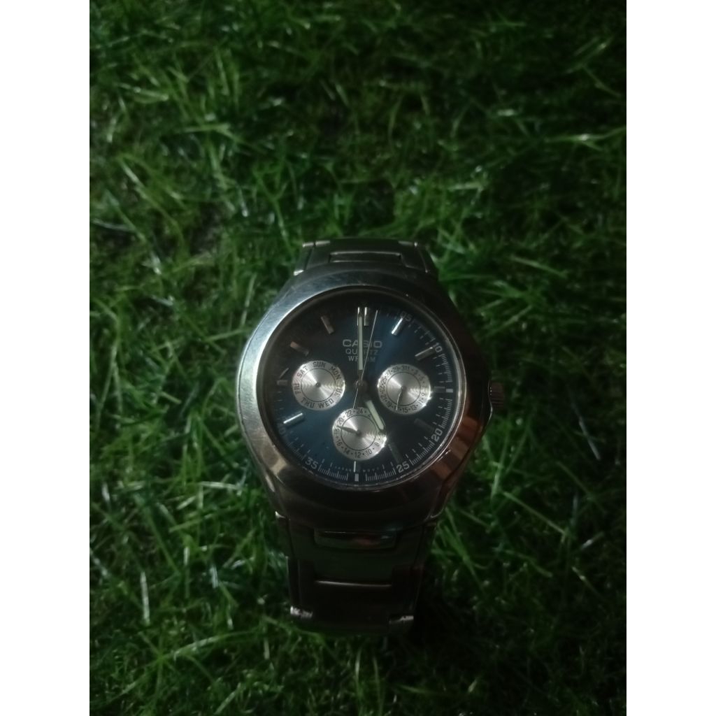 jam tangan casio kondisi taada batre minus pemakian