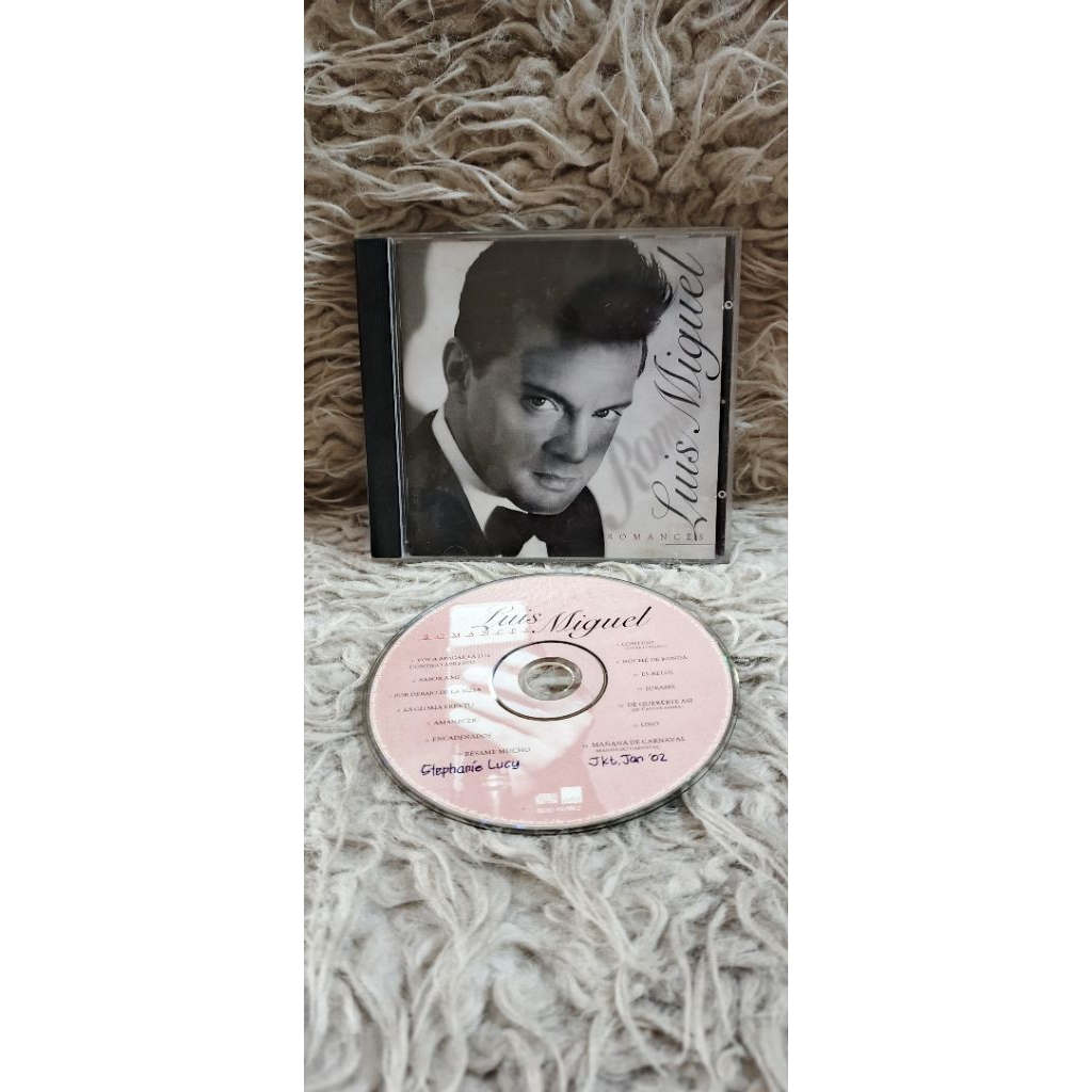LUIS MIGUEL ROMANCES KASET CD