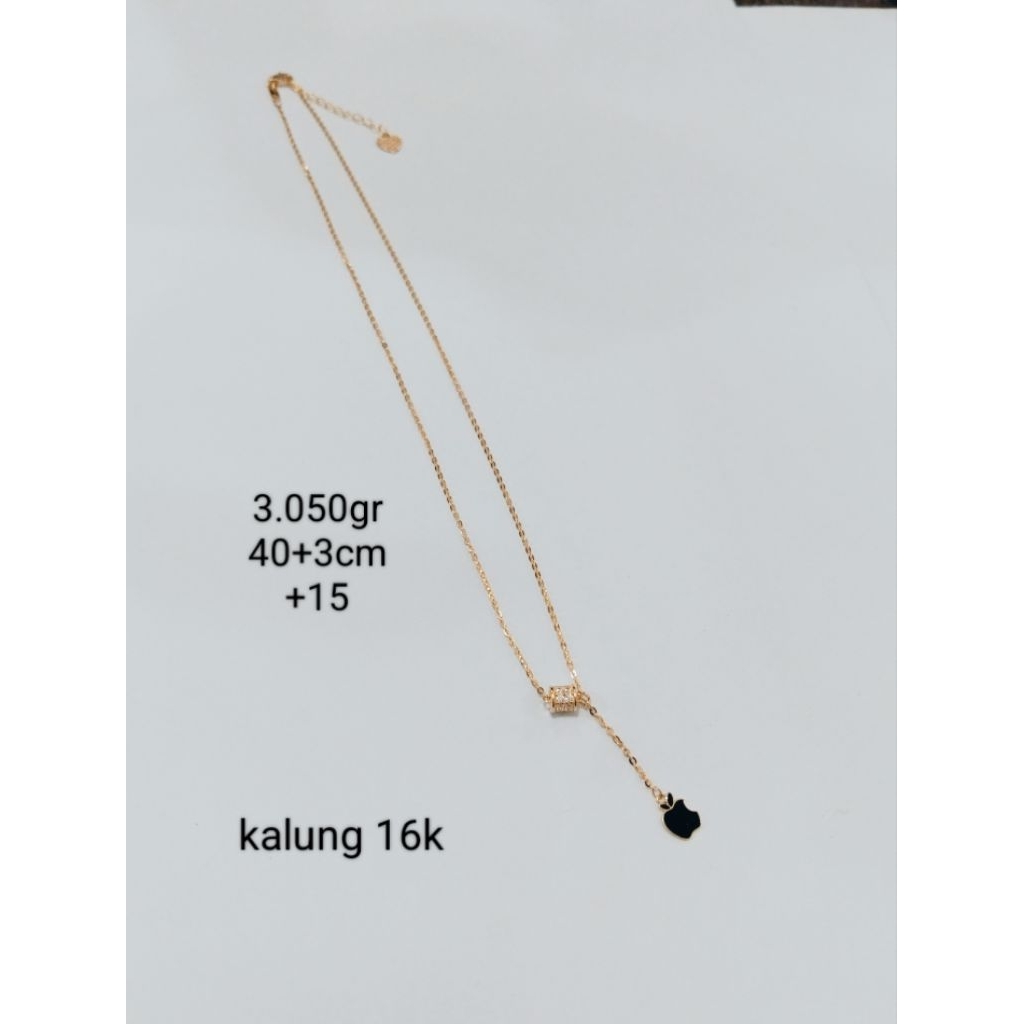 kalung emas 16 karat