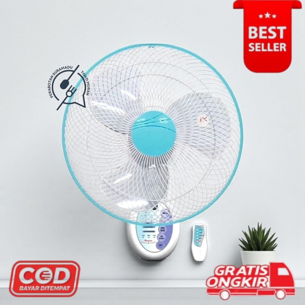 [TMPS] Kipas angin dinding tembok maspion / kipas angin wall fan maspion