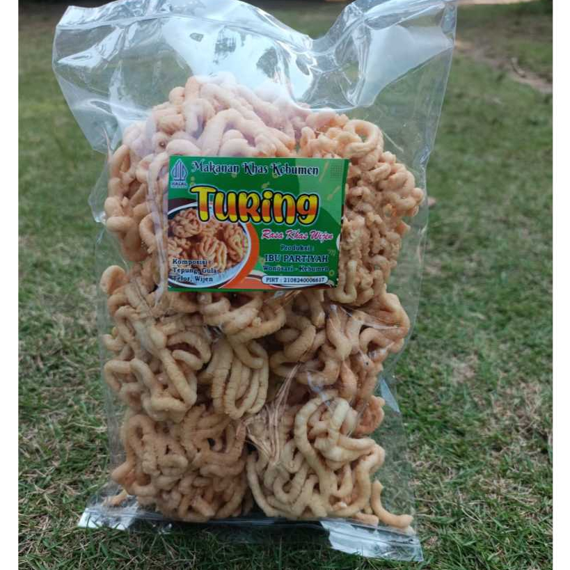 Kue Turing / Kue Unthuk Cacing Rasa Wijen Makanan Oleh - oleh Khas Kebumen Harga Murah