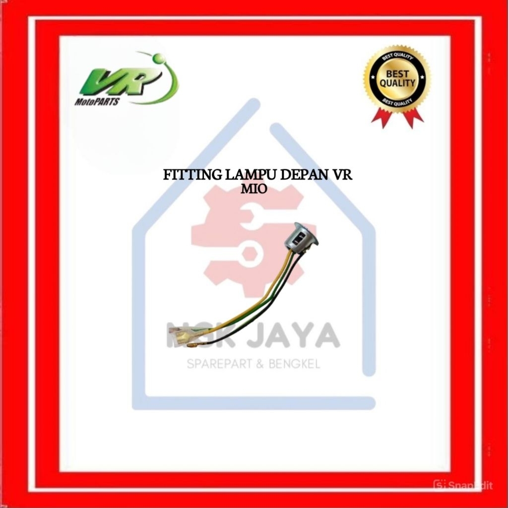 FITTING SOCKET LAMPU COP LAMPU DEPAN MIO MIO M3 MIO J MIO SOUL SOUL GT XEON VR