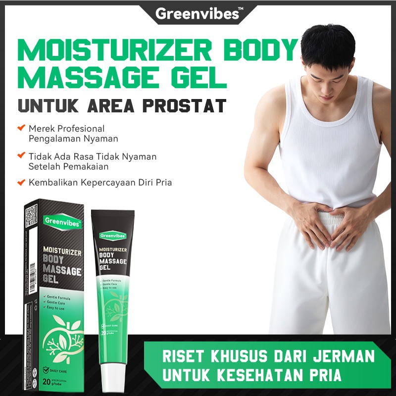 Greenvibes Gel Perawatan Prostat | Ekstrak Herbal Alami untuk Kesehatan Prostat