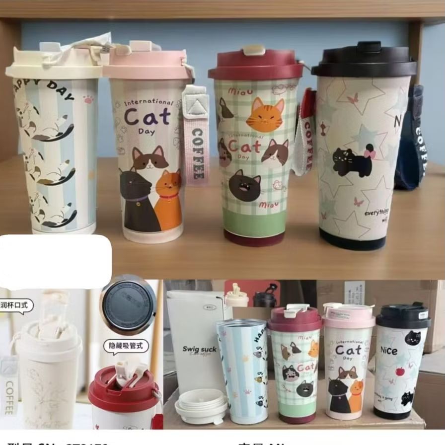 Tumbler stanlis 500ml bisa sedotan dan teguk