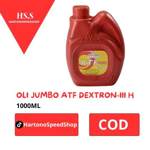 OLI JUMBO 1 LITER ATF DEXTRON-III H. Power Steering Fluid Transmisi Matic Jumbo ATF