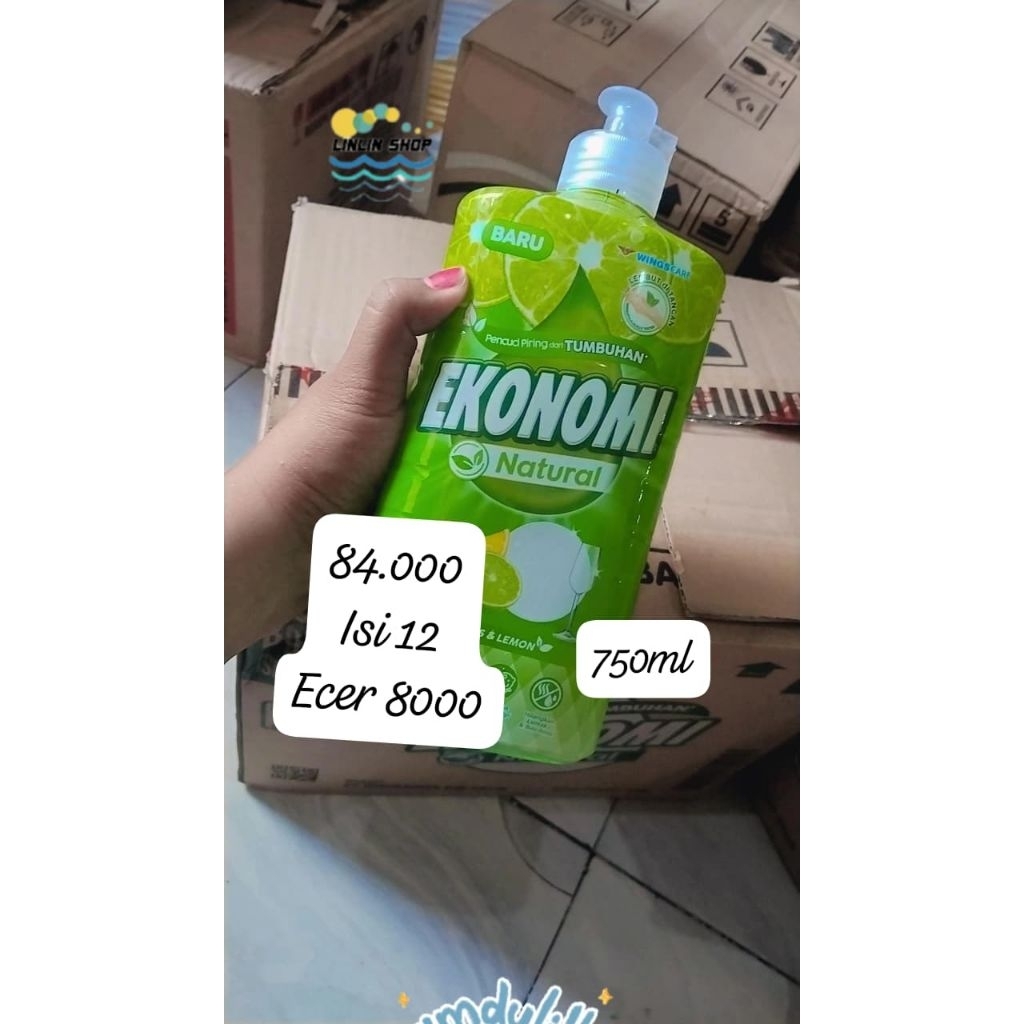 Ekonomi cuci piring botol