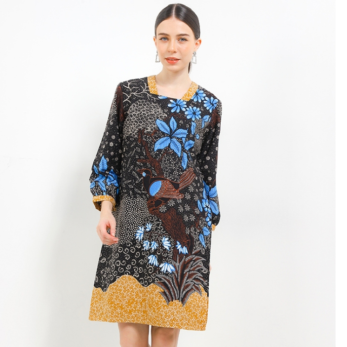 Arjuna Weda Sackdress Wanita Batik Alas Manuk