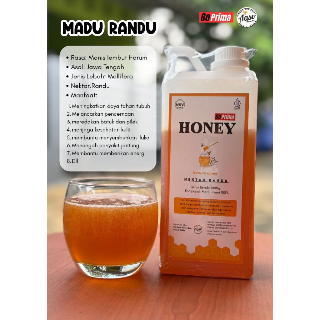 Madu Randu 1000g