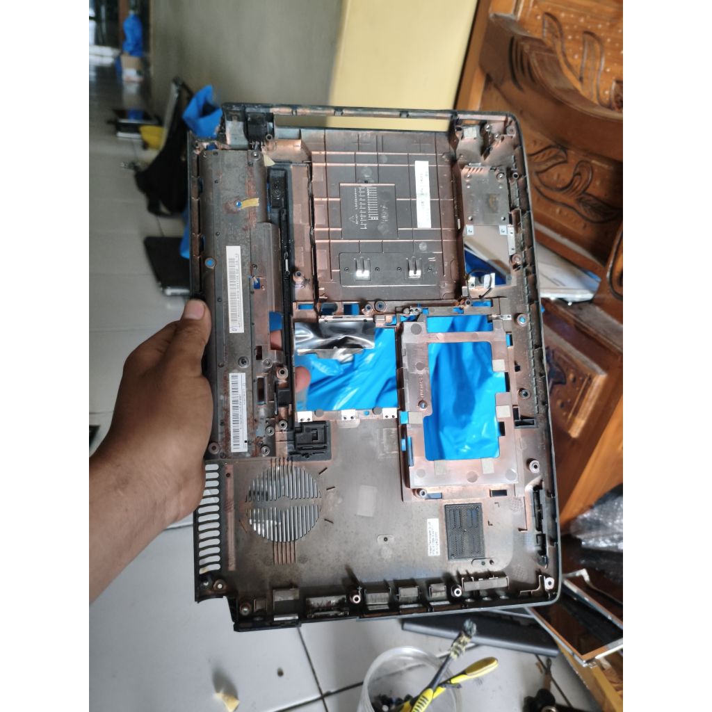 casing bawah laptop acer 4736z ori