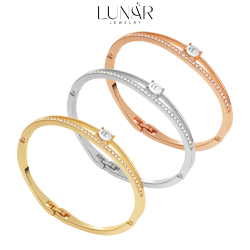 Gelang Berlian Imitasi Wanita Anti Karat Aesthetic GL27