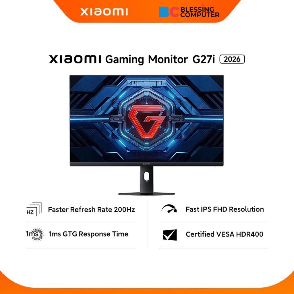 Monitor XIAOMI 27 G27i 2026 Gaming IPS 200Hz 1 GTG