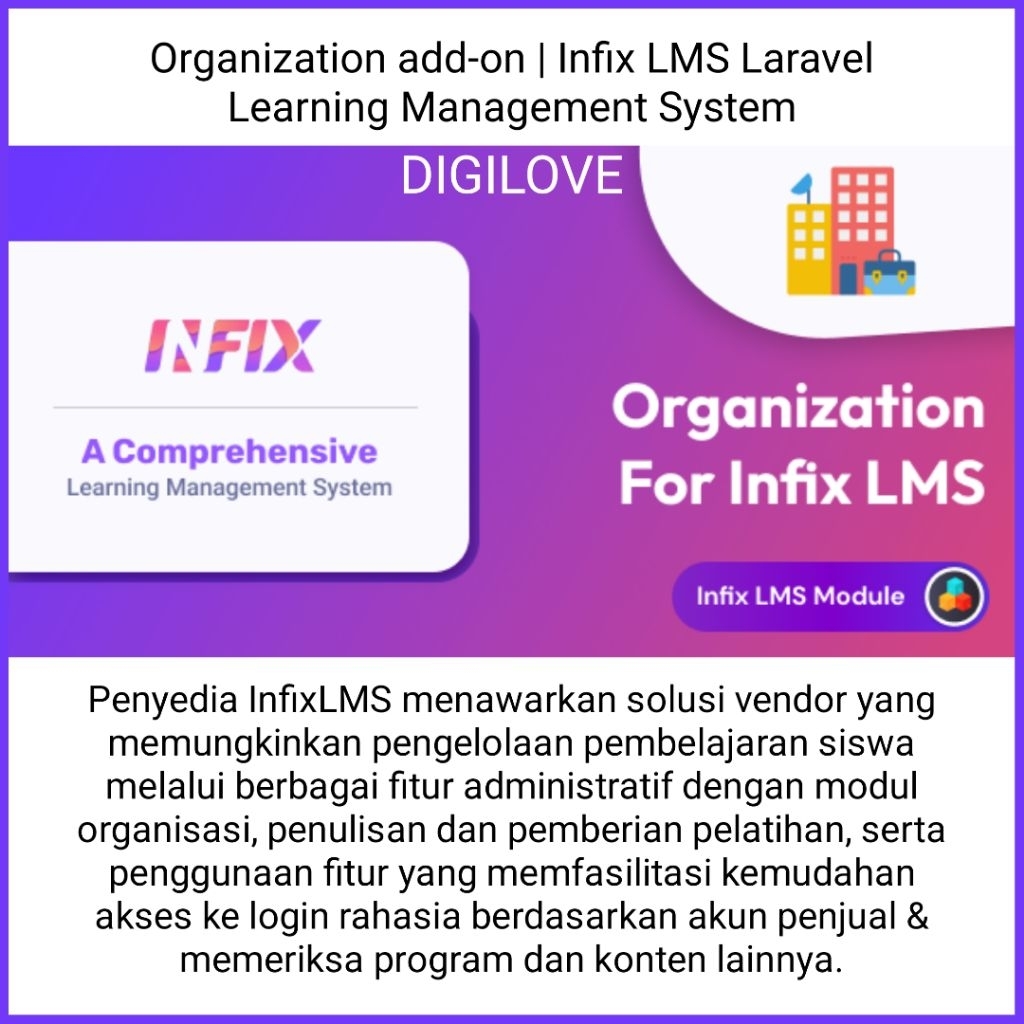 Organization add-on | Infix LMS Laravel Learning Management System