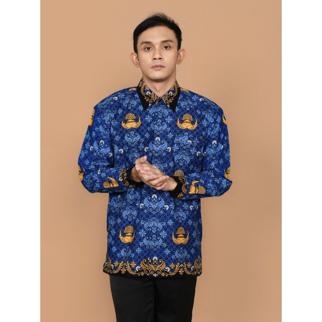 Univaa - Seragam Korpri Pria Lapis  Furing - Seragam Batik Korpri Pria Lapis Furing