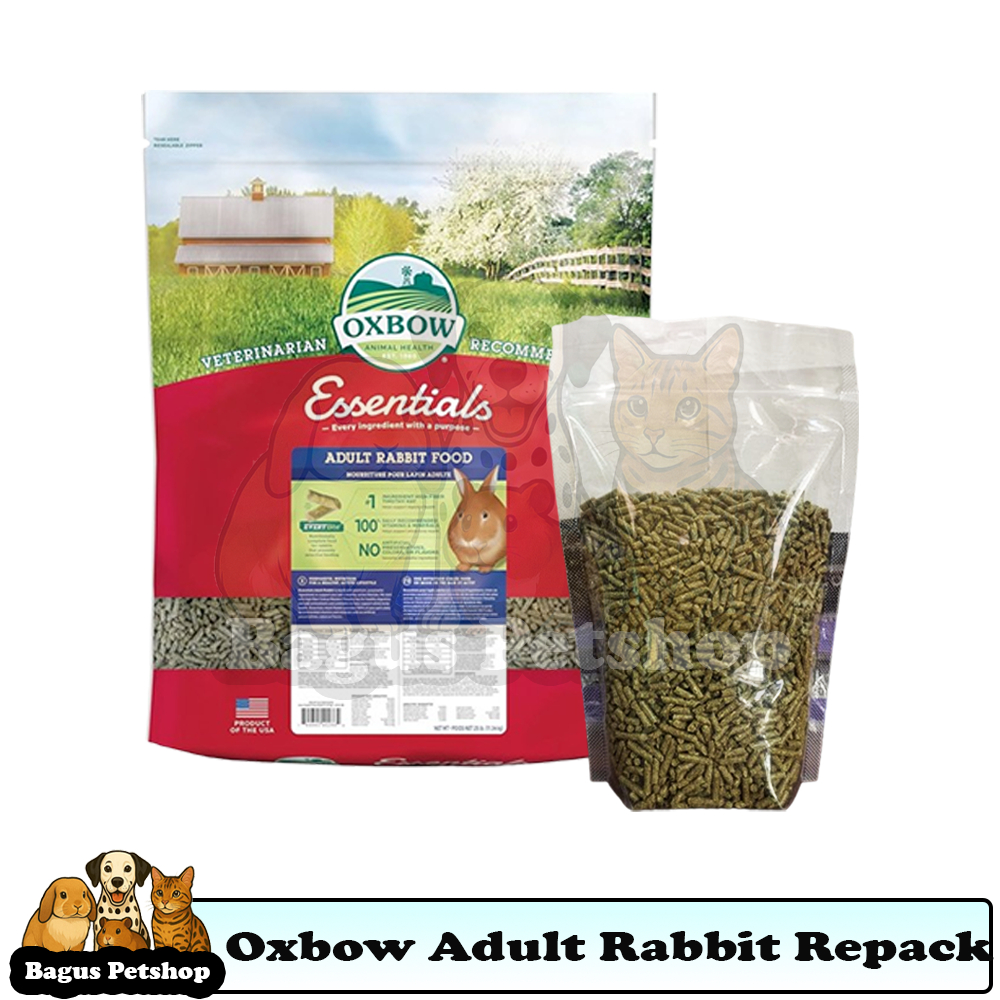 Pelet Kelinci Oxbow Essentials Rabbit Adult Oxbow kemasan repack 1kg