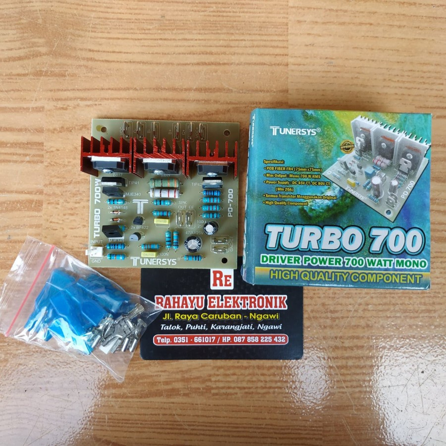 Kit Driver Turbo 700 Watt / Driver Power 700Watt Mono