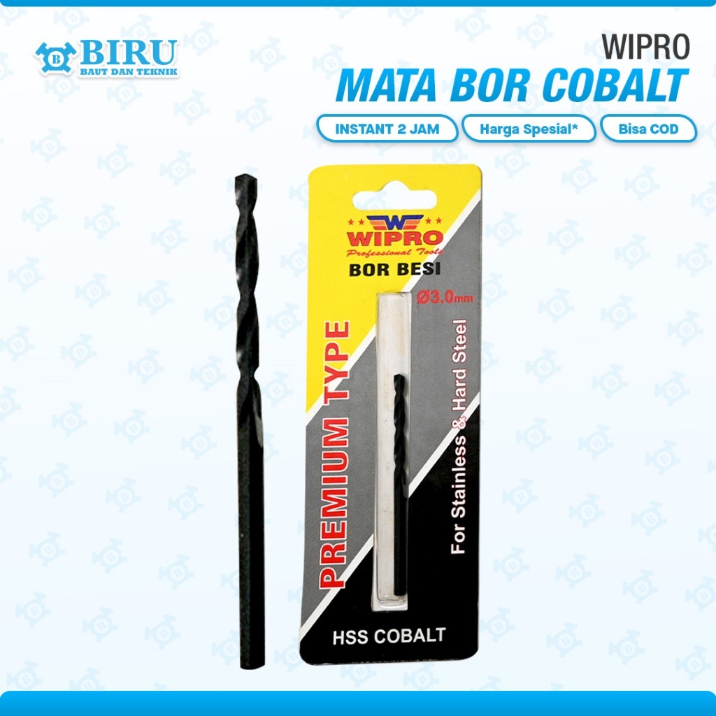 WIPRO MATA BOR BESI PREMIUM COBALT HSS