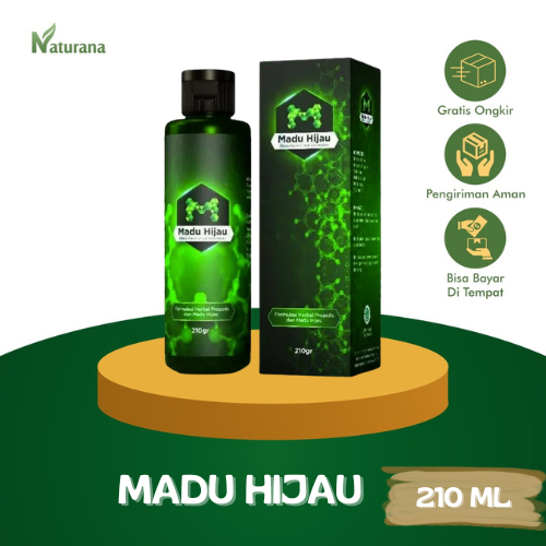 Madu Hijau Original 210Gram BPOM Herbal