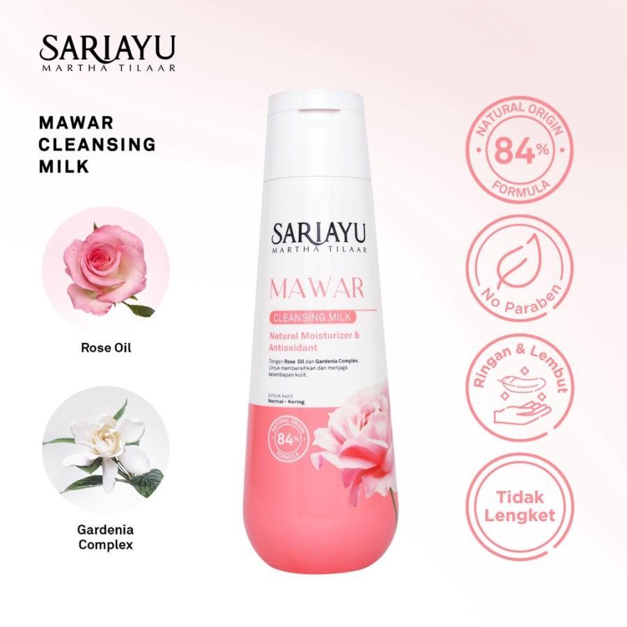 SARIAYU CLEANSING MILK MAWAR