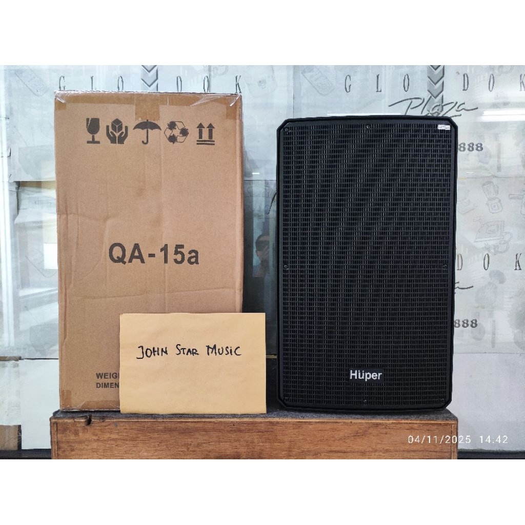 SPEAKER AKTIVE HUPER QA15 15INCH/QA15A/QA15A 1000 Watt 100% ORIGINAL