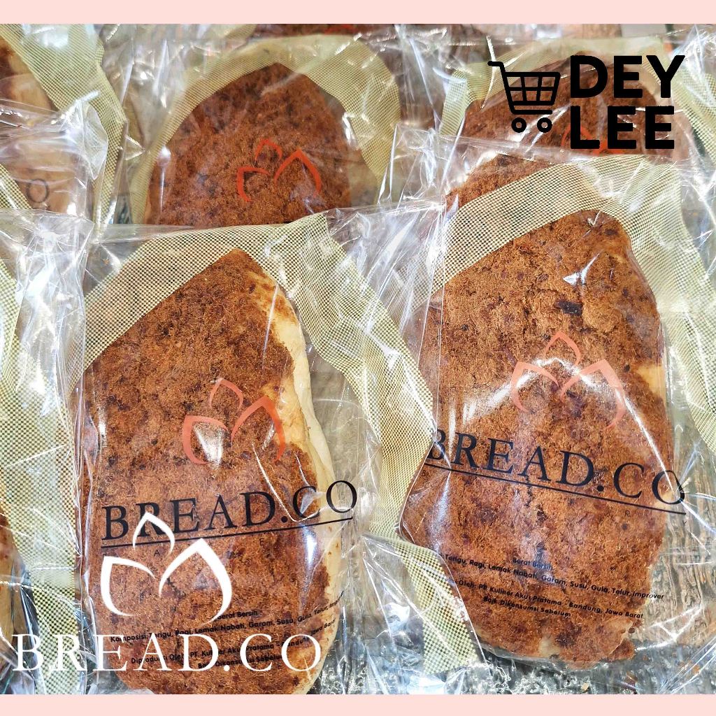 BREADCO Roti Abon Sapi MANIS per 1 pc Satuan Fresh Halal Bandung