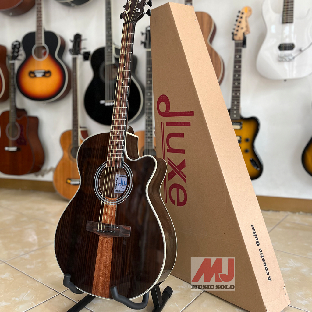 GITAR AKUSTIK DLUXE DF 210G GLOSSY CUTAWAY ORIGINAL
