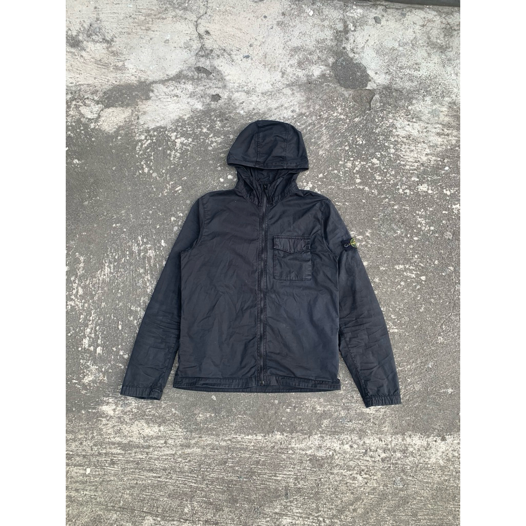 overshirt hoodie stone island
