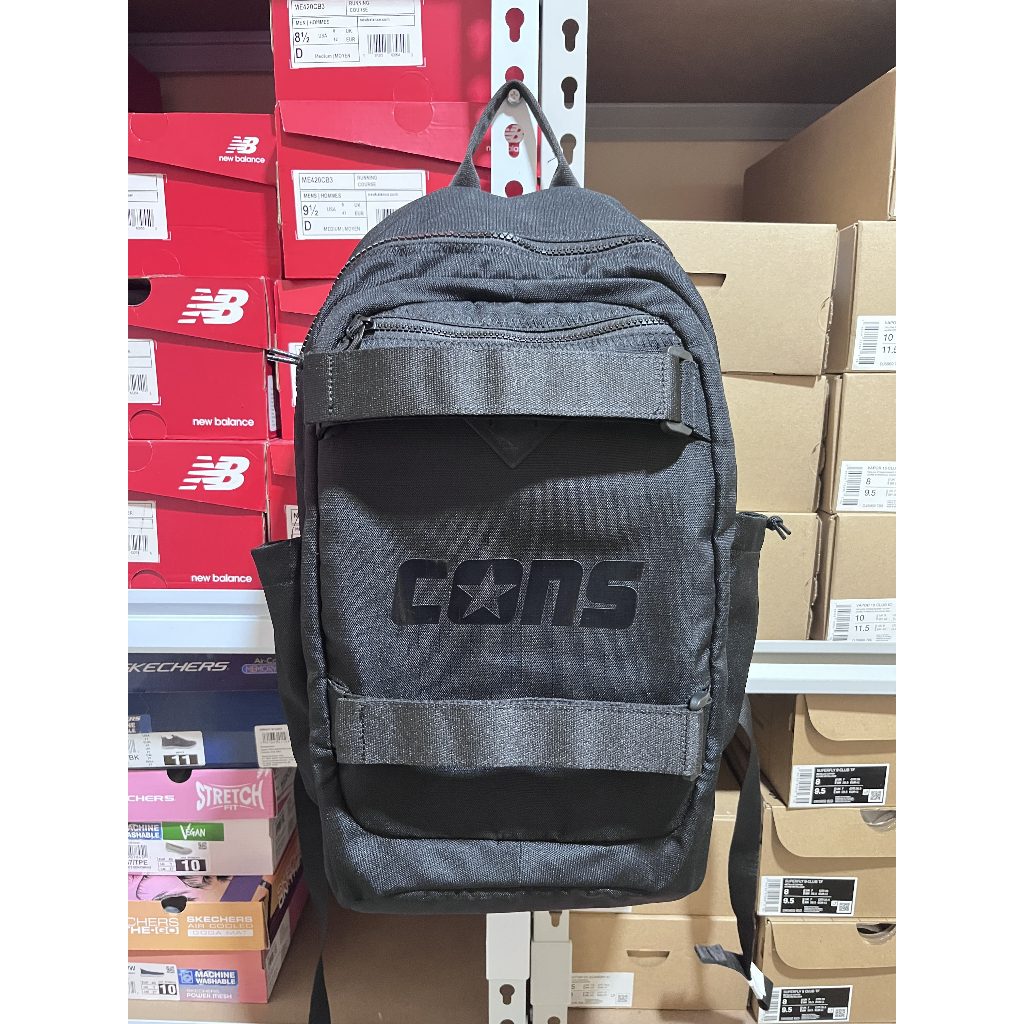 Tas Converse Cons Utility Backpack Black 10025814-A01-001 Original BNWT