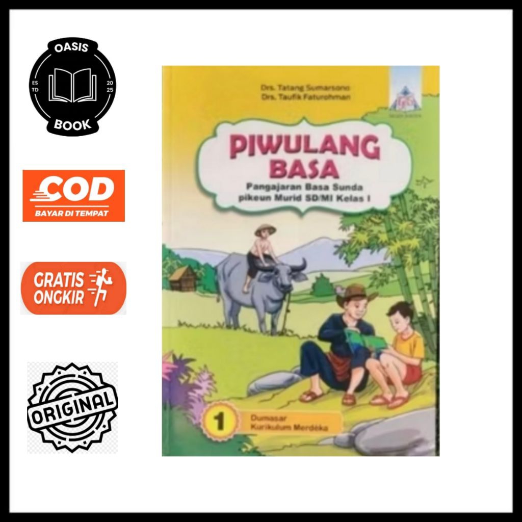 BUKU PIWULANG BASA SUNDA PIKEUN MURID KELAS 1 KURIKULUM MERDEKA