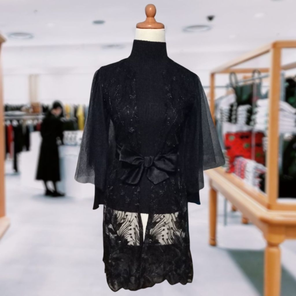 Outer Brokat Kondangan Baju Outer Modern Model Terbaru